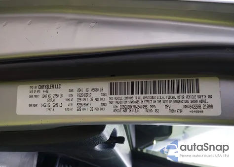 2008 Dodge Nitro Sxt z USA, uszkodzony, nr VIN 1D8GU28K78W247496